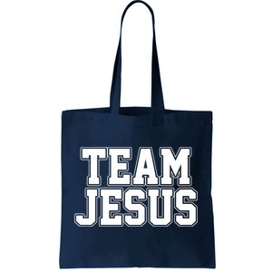 Team Jesus Tote Bag