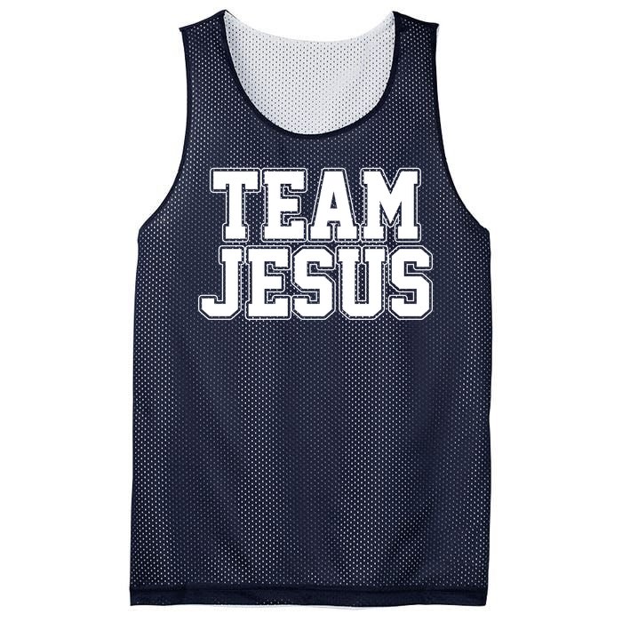 Team Jesus Mesh Reversible Basketball Jersey Tank