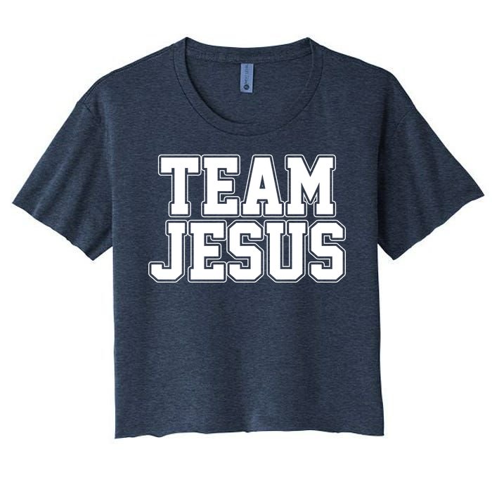 Team Jesus Women's Crop Top Tee