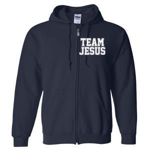 Team Jesus Full Zip Hoodie