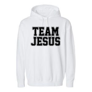 Team Jesus Garment-Dyed Fleece Hoodie