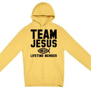 Team Jesus Lifetime Member John 3:16 Premium Pullover Hoodie