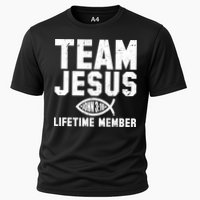 Team Jesus Lifetime Member John 3:16 Cooling Performance Crew T-Shirt