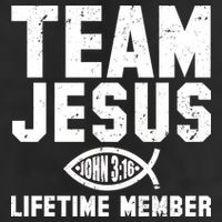 Team Jesus Lifetime Member John 3:16 Adult Drive Performance Visor