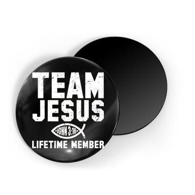 Team Jesus Lifetime Member John 3:16 Magnet