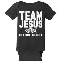 Team Jesus Lifetime Member John 3:16 Baby Bodysuit