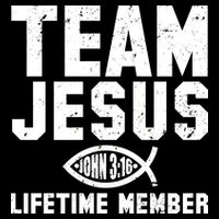 Team Jesus Lifetime Member John 3:16 Baby Bodysuit