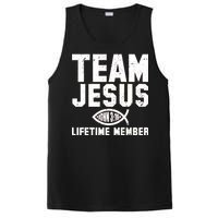 Team Jesus Lifetime Member John 3:16 PosiCharge Competitor Tank