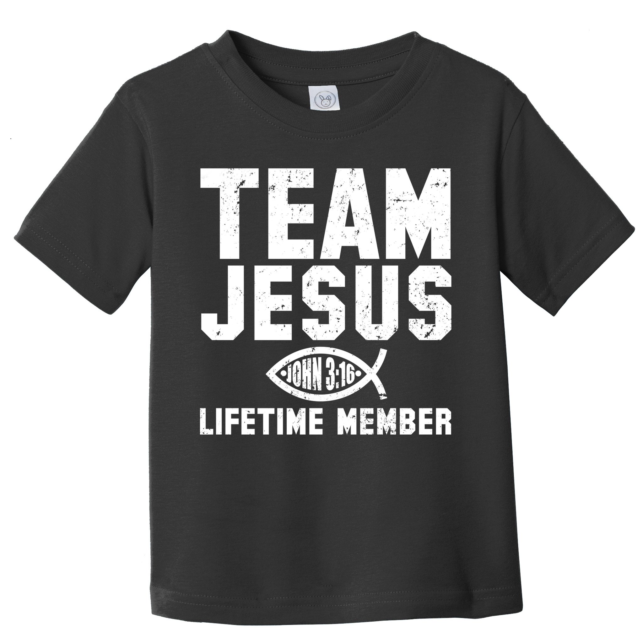 Team Jesus Lifetime Member John 3:16 Toddler T-Shirt