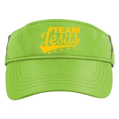 Team Jesus Vintage Christian Adult Drive Performance Visor