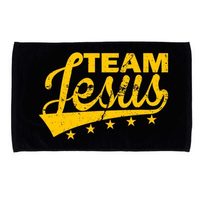 Team Jesus Vintage Christian Microfiber Hand Towel