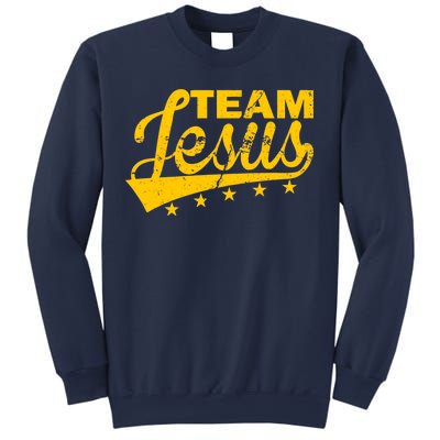 Team Jesus Vintage Christian Sweatshirt