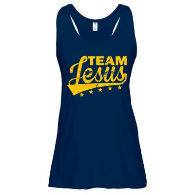 Team Jesus Vintage Christian Ladies Essential Flowy Tank