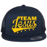 Team Jesus Vintage Christian Flat Bill Trucker Hat