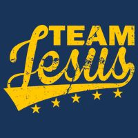 Team Jesus Vintage Christian Baby Bodysuit