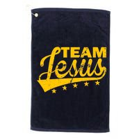 Team Jesus Vintage Christian Platinum Collection Golf Towel