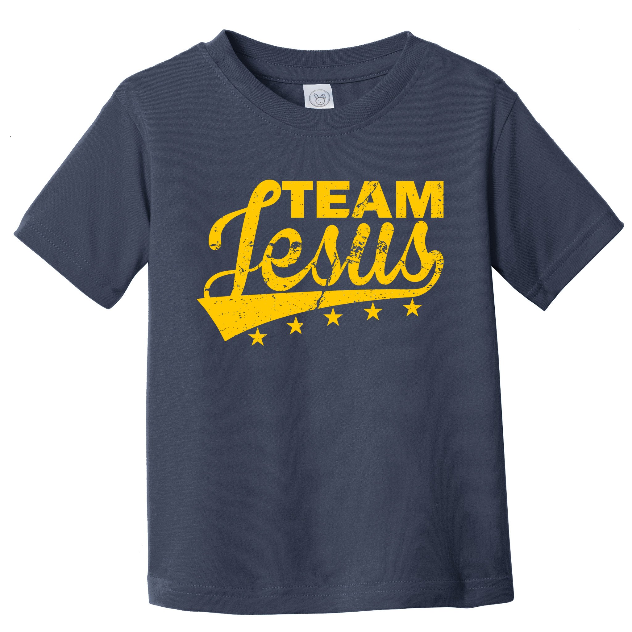 Team Jesus Vintage Christian Toddler T-Shirt