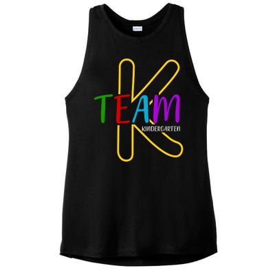 Team K Kindergarten Ladies PosiCharge Tri-Blend Wicking Tank