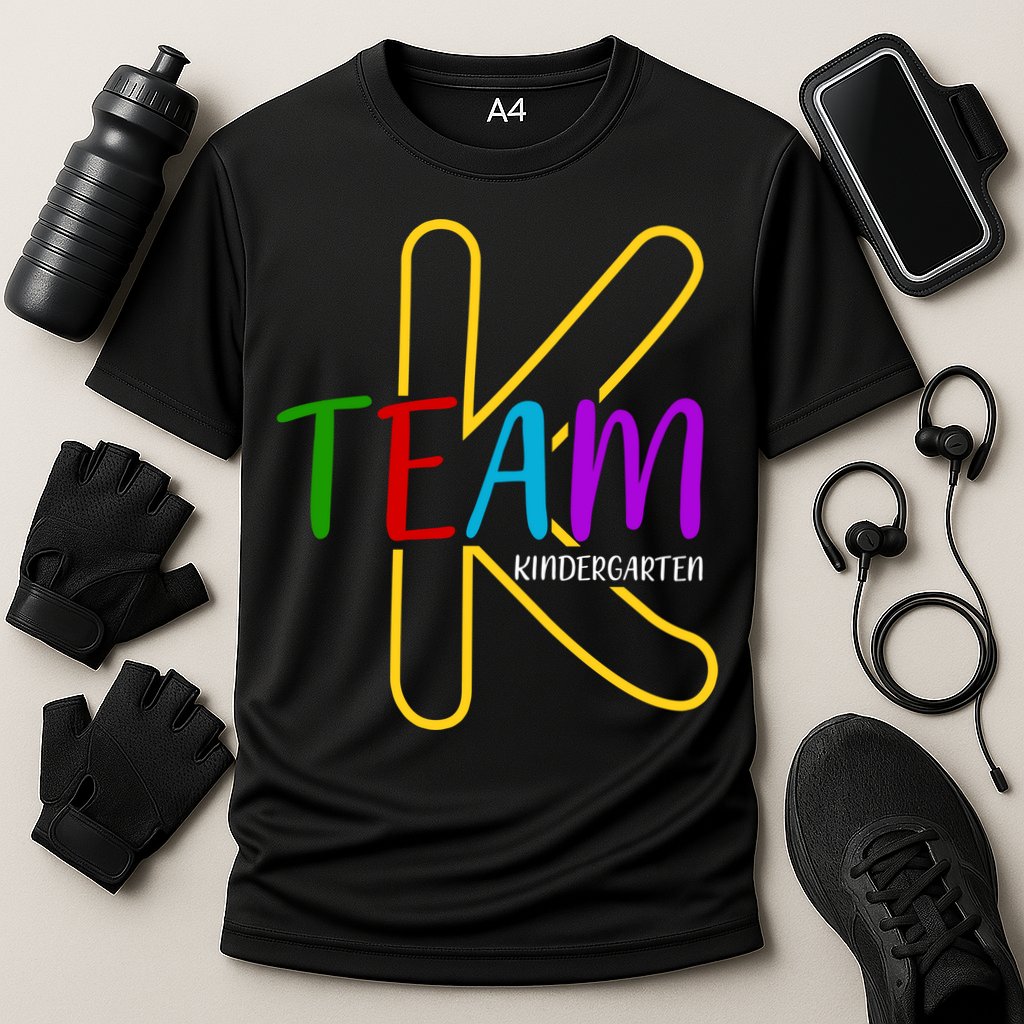Team K Kindergarten Cooling Performance Crew T-Shirt
