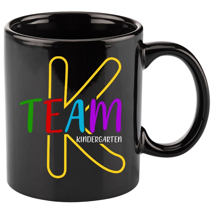 Team K Kindergarten 11oz C Handle Ceramic Mug