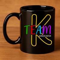 Team K Kindergarten 11oz C Handle Ceramic Mug