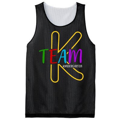 Team K Kindergarten Mesh Reversible Basketball Jersey Tank