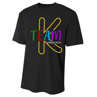 Team K Kindergarten Performance Sprint T-Shirt