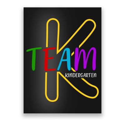 Team K Kindergarten Poster