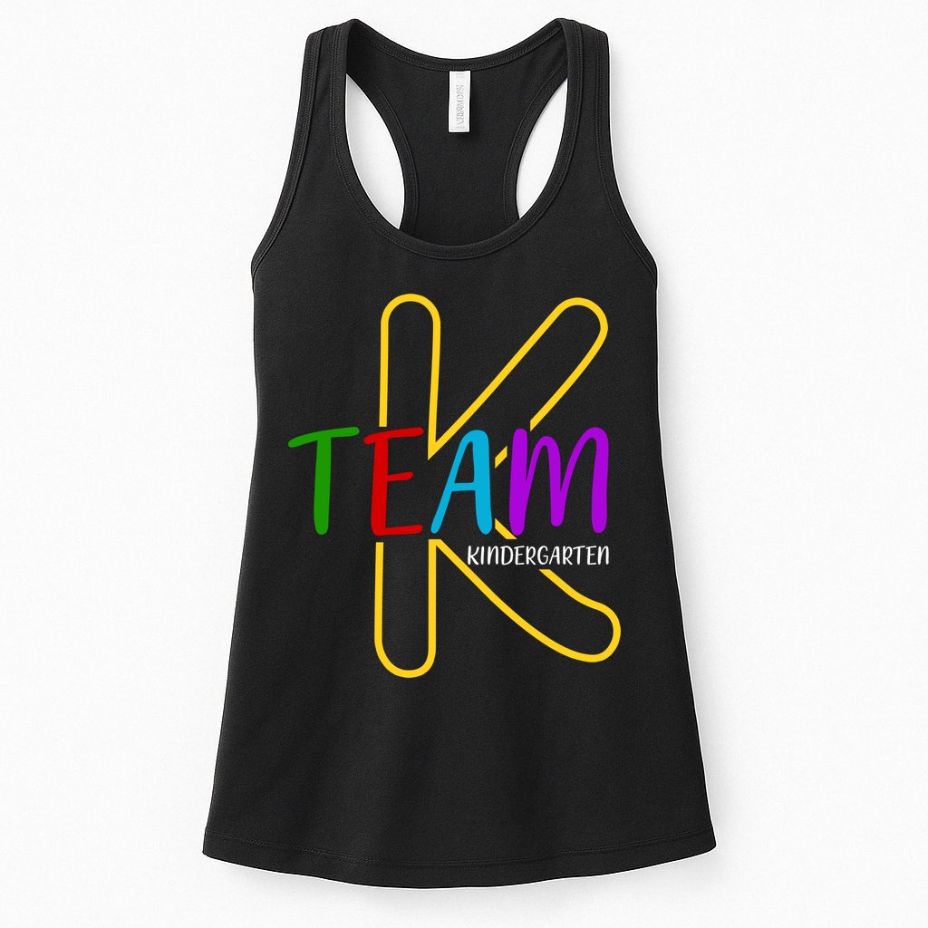 Team K Kindergarten Womens Tank Top