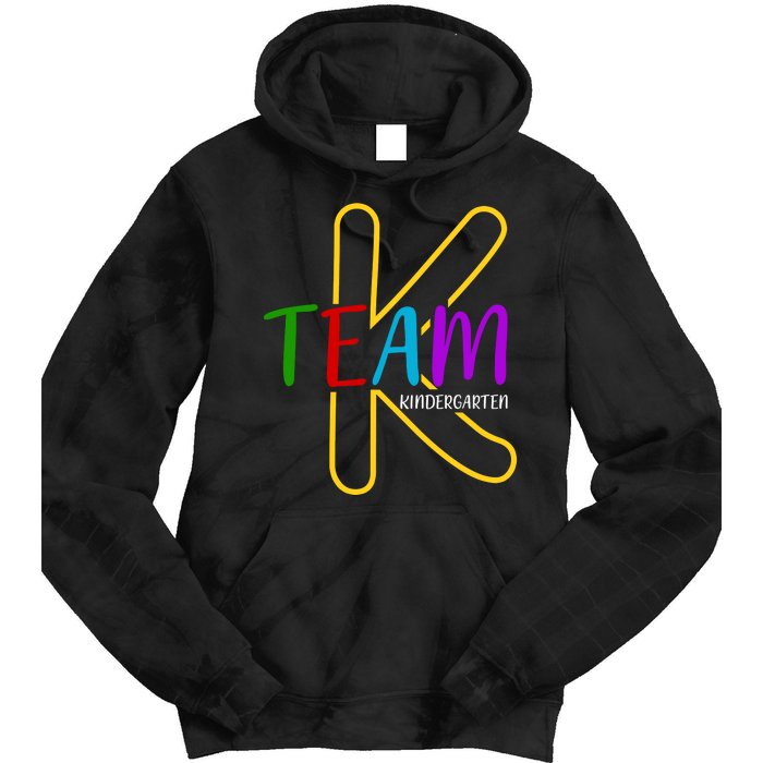 Team K Kindergarten Tie Dye Hoodie