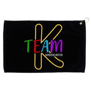 Team K Kindergarten Grommeted Golf Towel