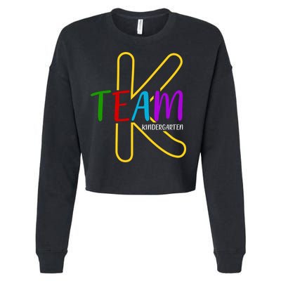 Team K Kindergarten Cropped Pullover Crew