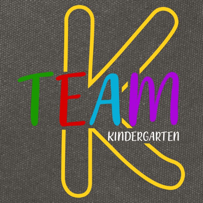 Team K Kindergarten Cotton Canvas Backpack
