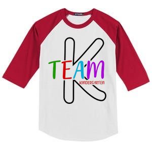 Team K Kindergarten Kids Colorblock Raglan Jersey