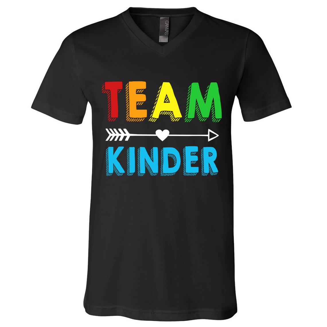 Team Kinder V-Neck T-Shirt