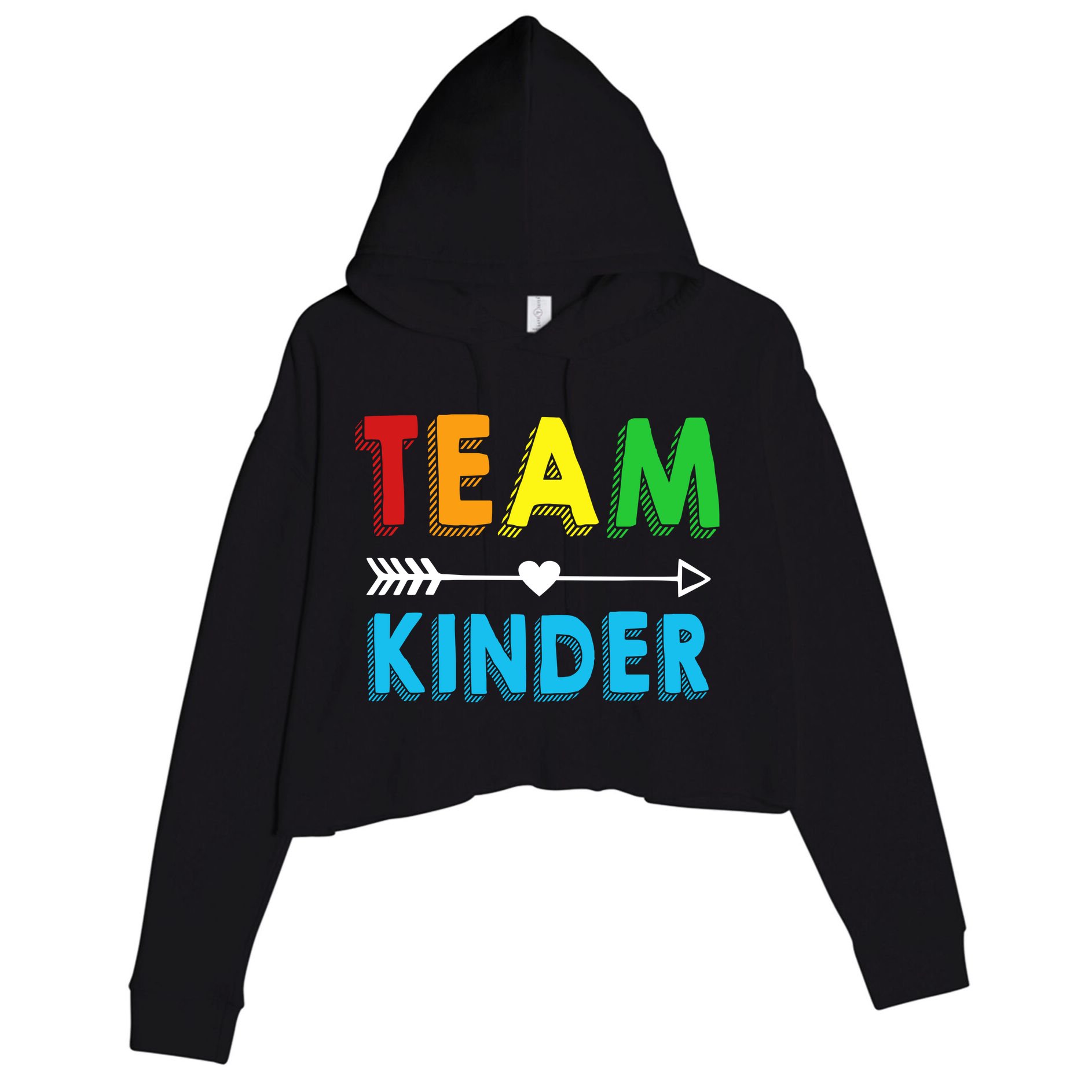 Team Kinder Crop Fleece Hoodie
