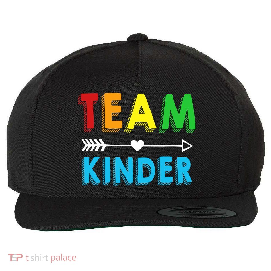 Team Kinder Wool Snapback Cap