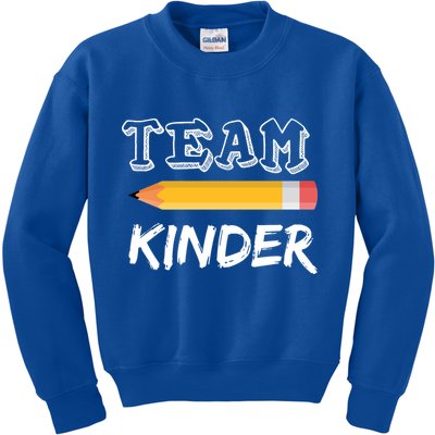 Team Kinder Kindergarten Kids Sweatshirt
