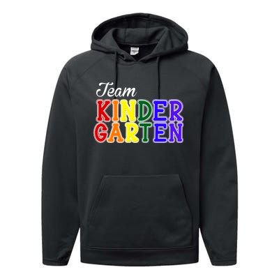 Team Kindergarten Performance Fleece Hoodie