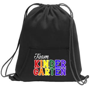 Team Kindergarten Sweatshirt Cinch Pack Bag