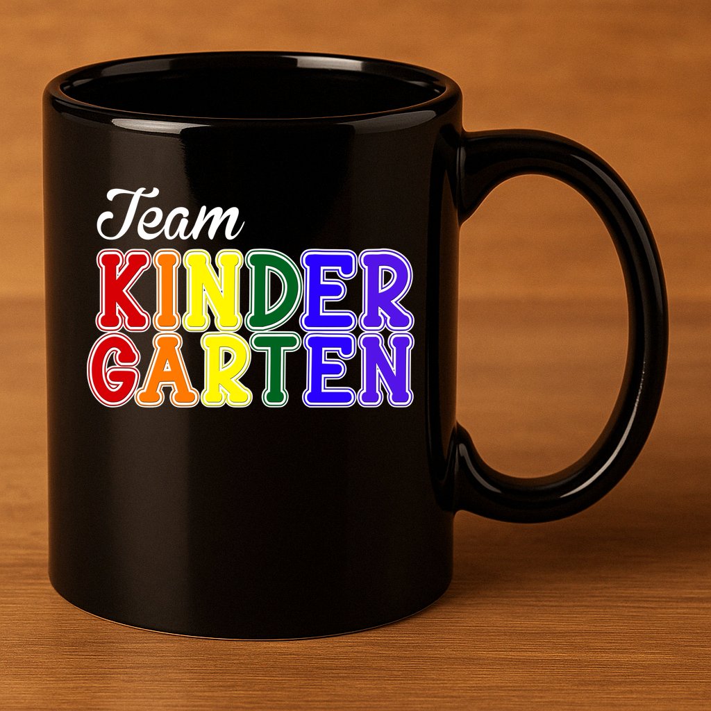 Team Kindergarten 11oz C Handle Ceramic Mug