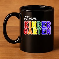 Team Kindergarten 11oz C Handle Ceramic Mug
