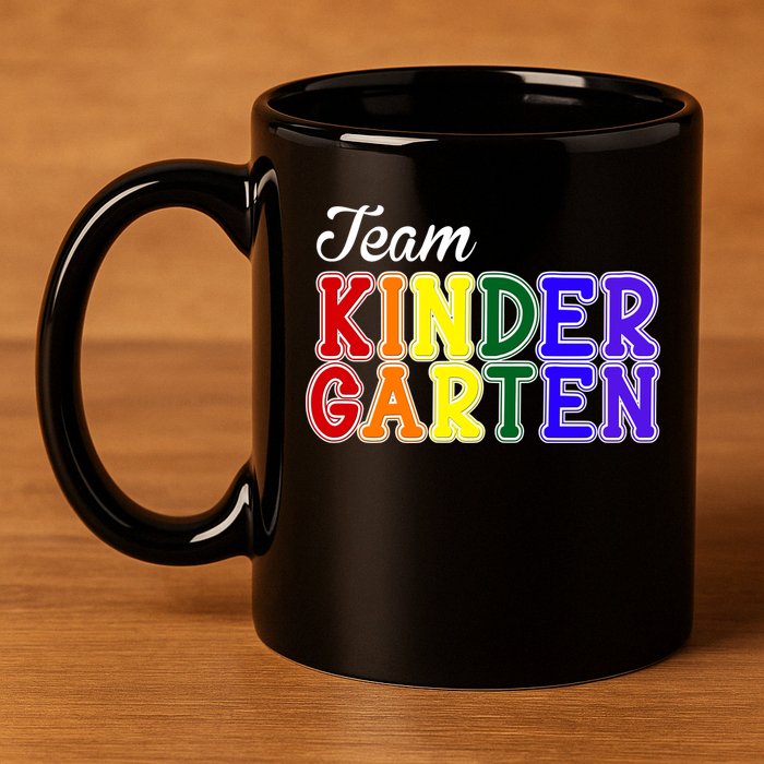 Team Kindergarten 11oz C Handle Ceramic Mug