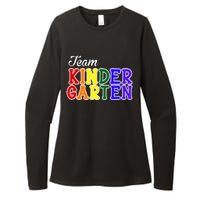 Team Kindergarten Womens CVC Long Sleeve Shirt