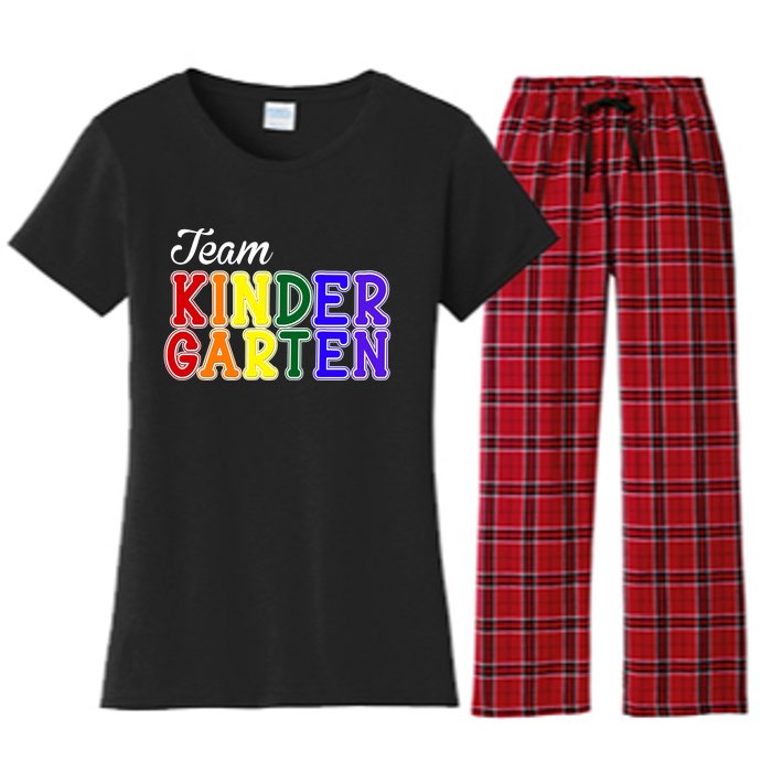 Team Kindergarten Women's Flannel Pajama Set