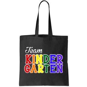 Team Kindergarten Tote Bag