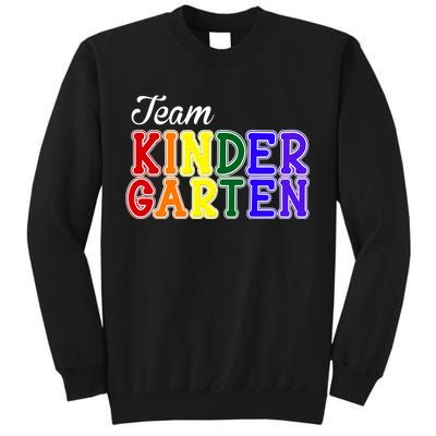 Team Kindergarten Tall Sweatshirt