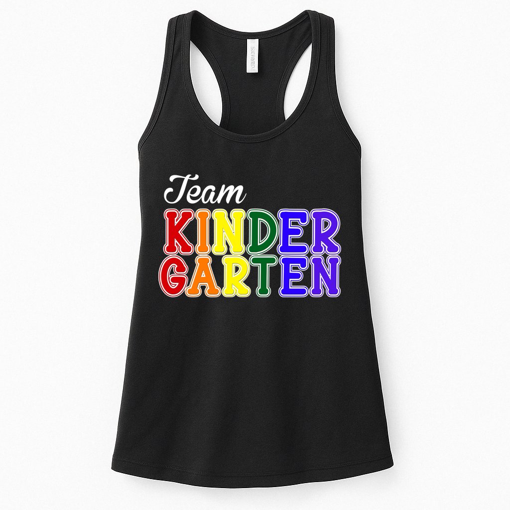 Team Kindergarten Womens Tank Top