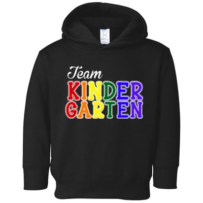 Team Kindergarten Toddler Hoodie