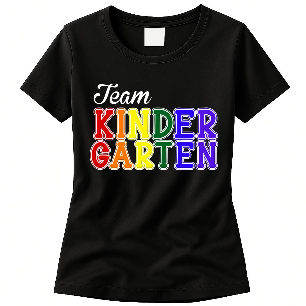 Team Kindergarten Womens T-Shirt
